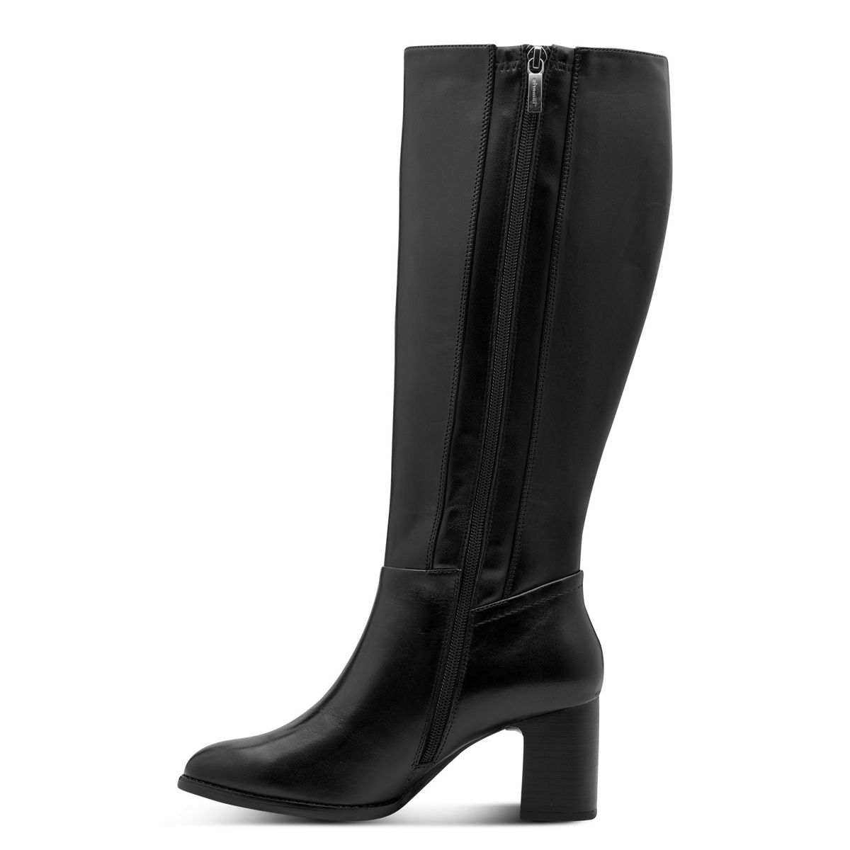 Bottes talon bloc noir, TAMARIS