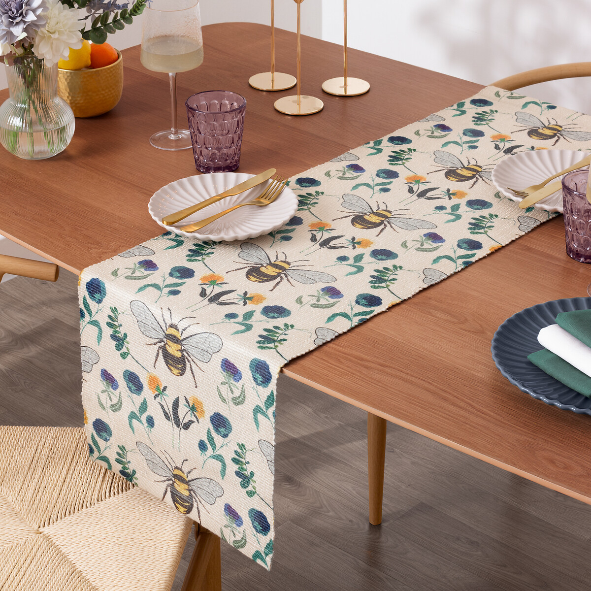 Wild Garden Table Runner - 35x180cm multi-coloured, WYLDER