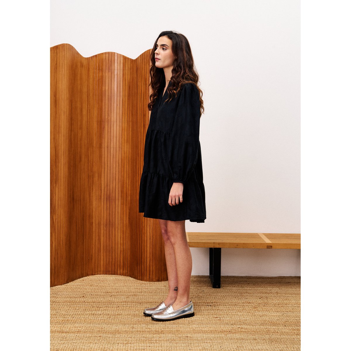 Robe SARRASIN noir, FRNCH