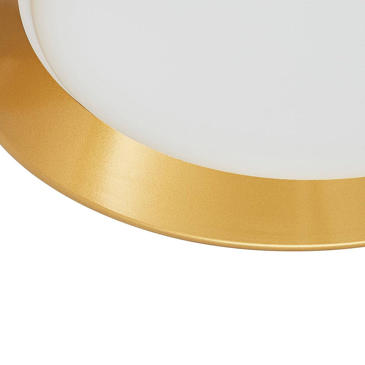 Plafonnier en aluminium moderneLED, Kambia noir, doré, LINDBY