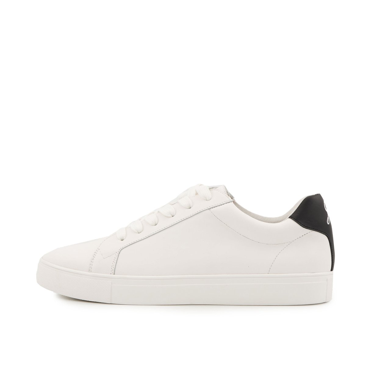 Baskets En Cuir Simone Homme Just Married blanc, BONS BAISERS