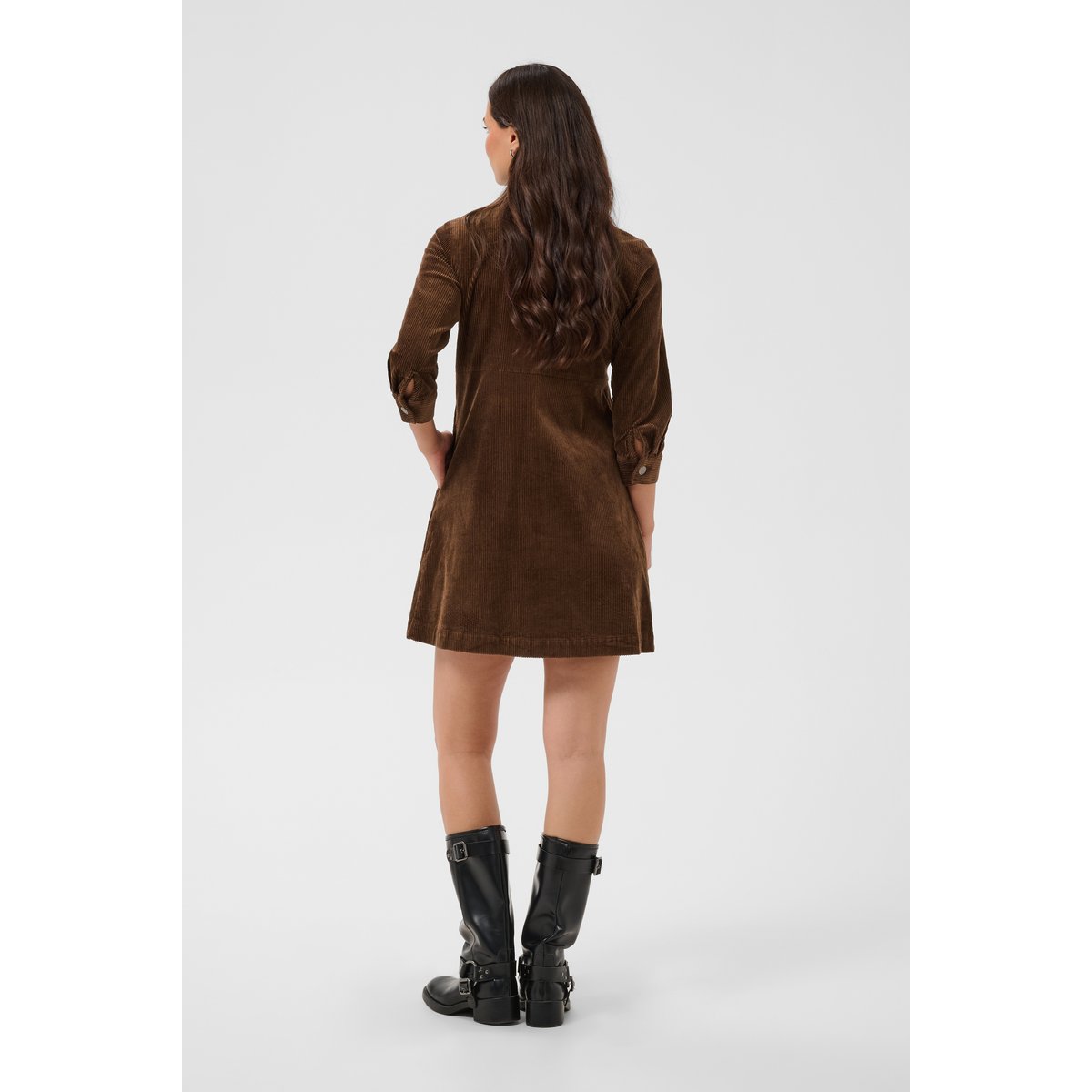 Robe marron carafe, KAFFE