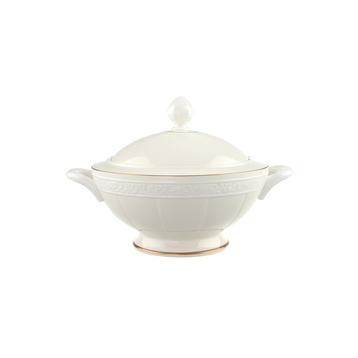 Soupière Ronde IVOIRE couleur unique, VILLEROY & BOCH SIGNATURE