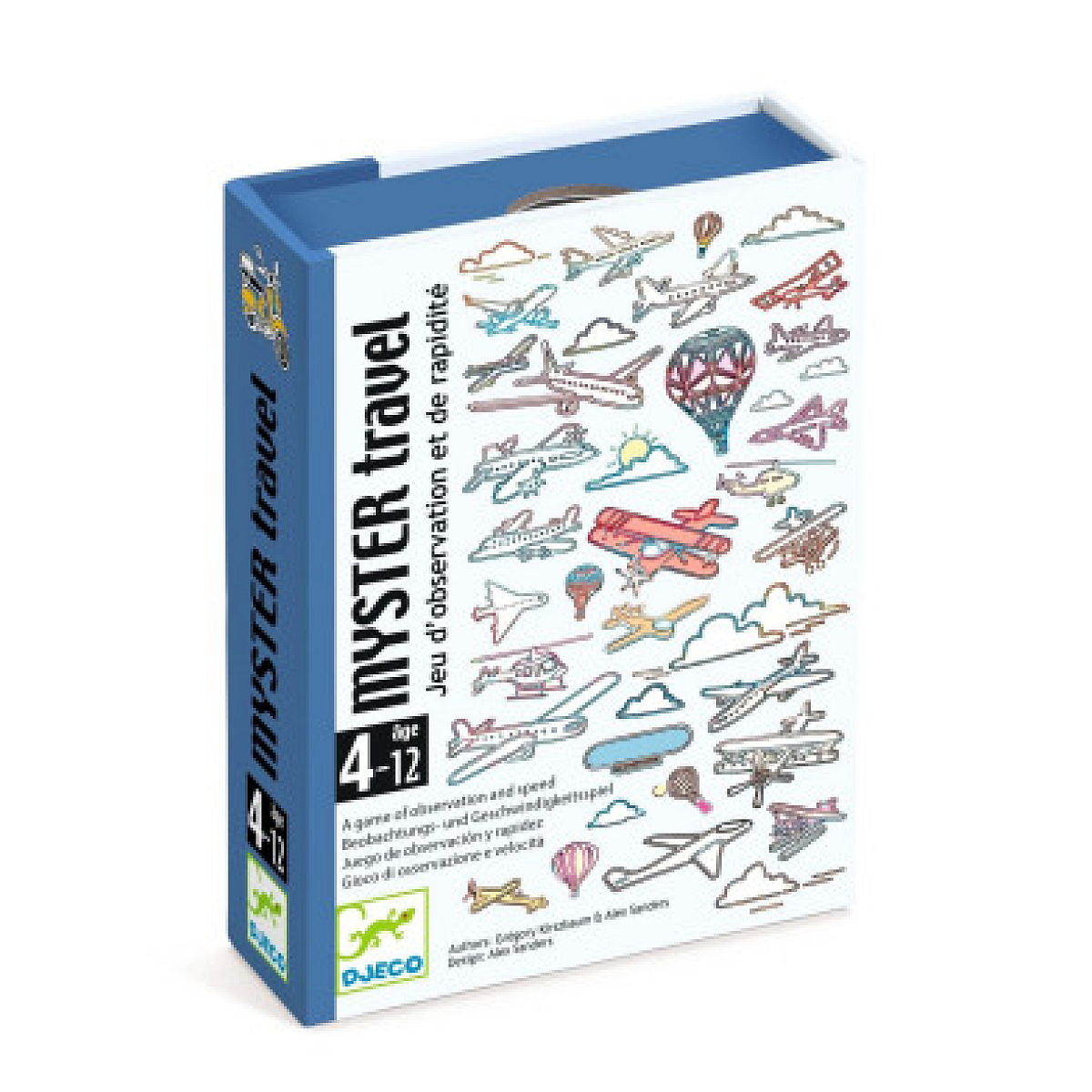 JEU DE CARTES - Myster travel couleur unique, DJECO