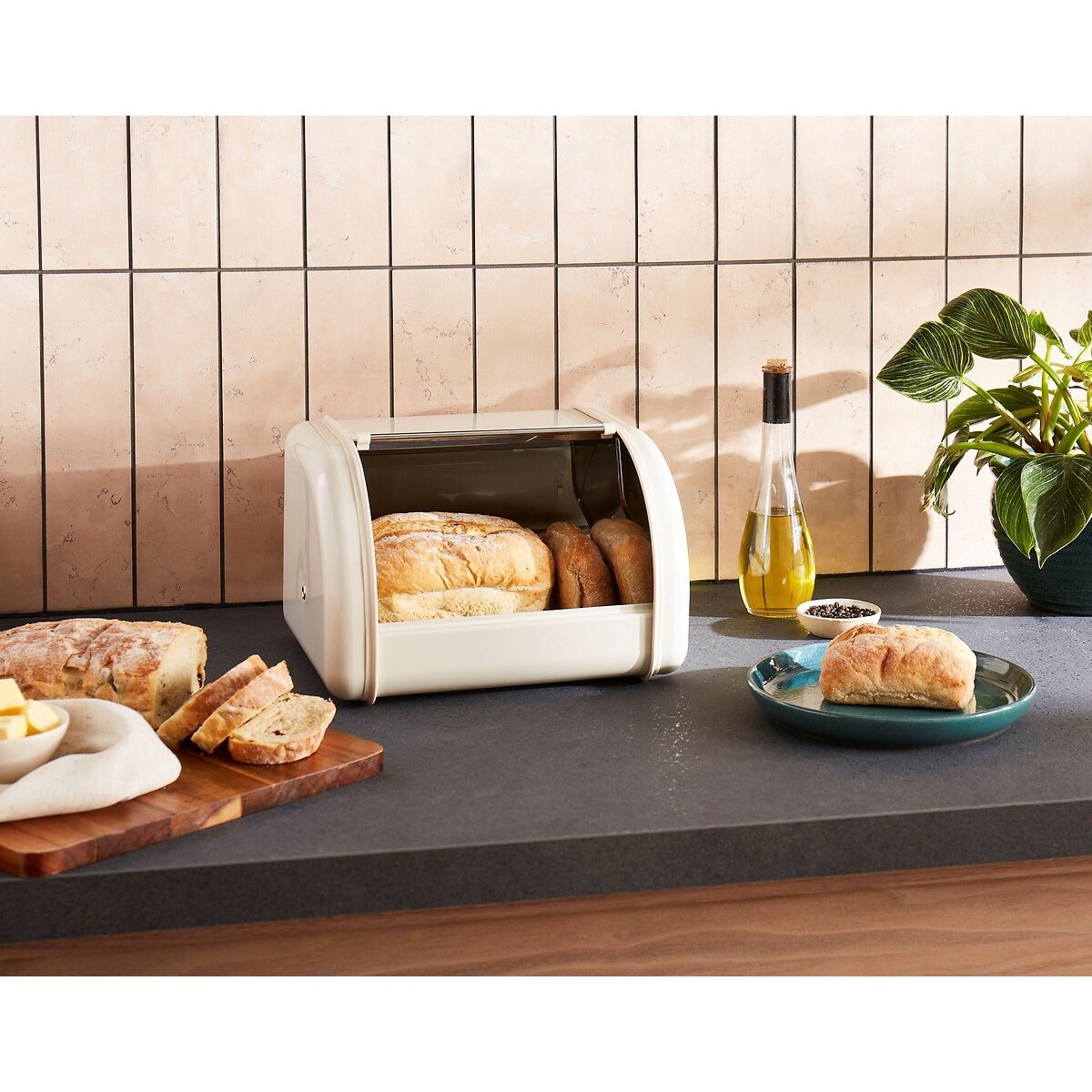 Equip Compact Bread Bin cream, MORPHY RICHARDS
