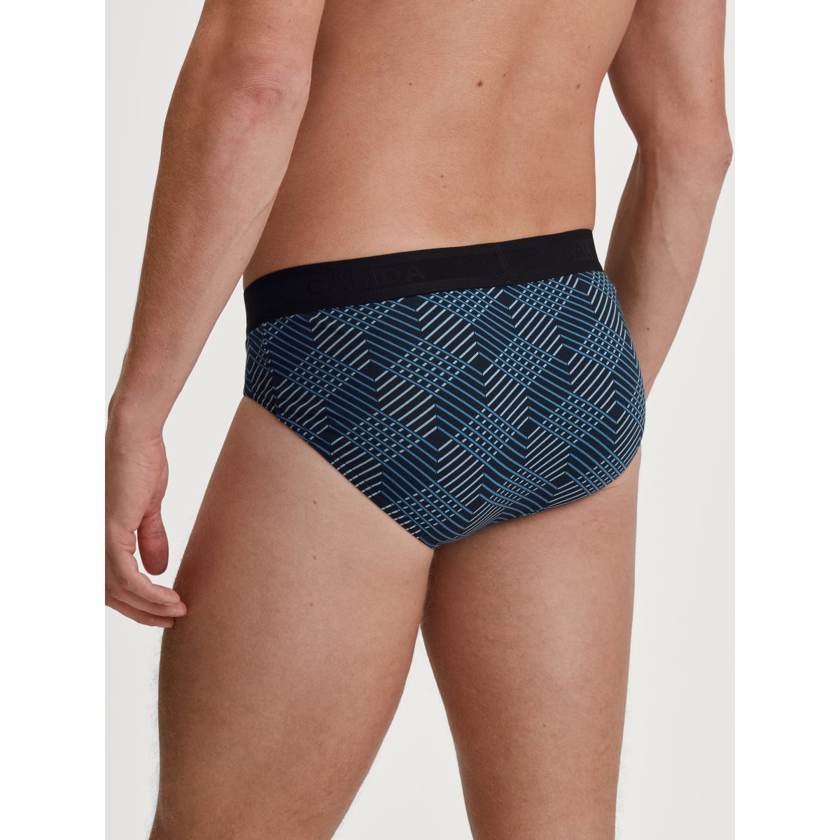 Slip Coton GRAFIC COTTON noir, CALIDA