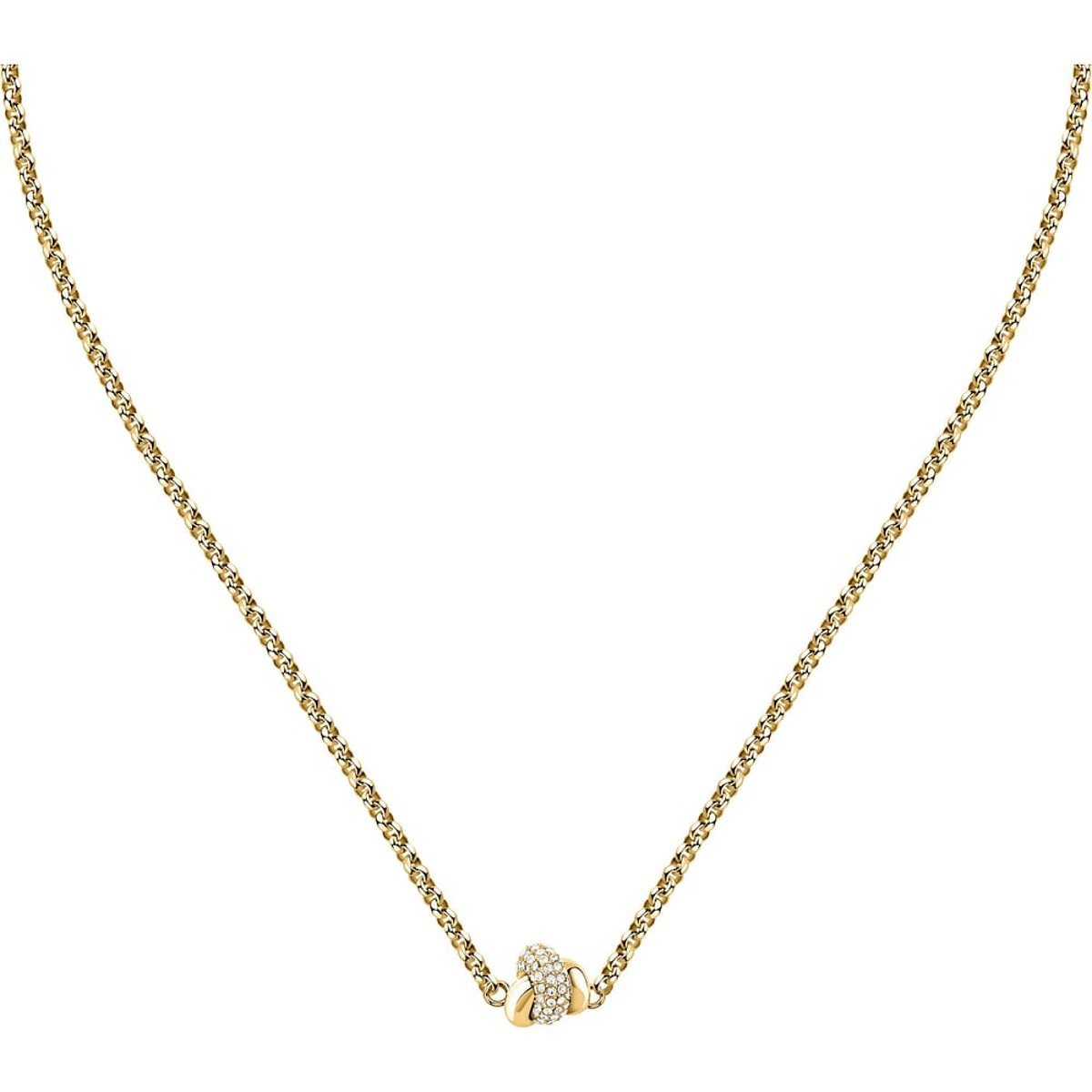 Colliers en Cristal/crystal/steel et Cristal or jaune, MORELLATO