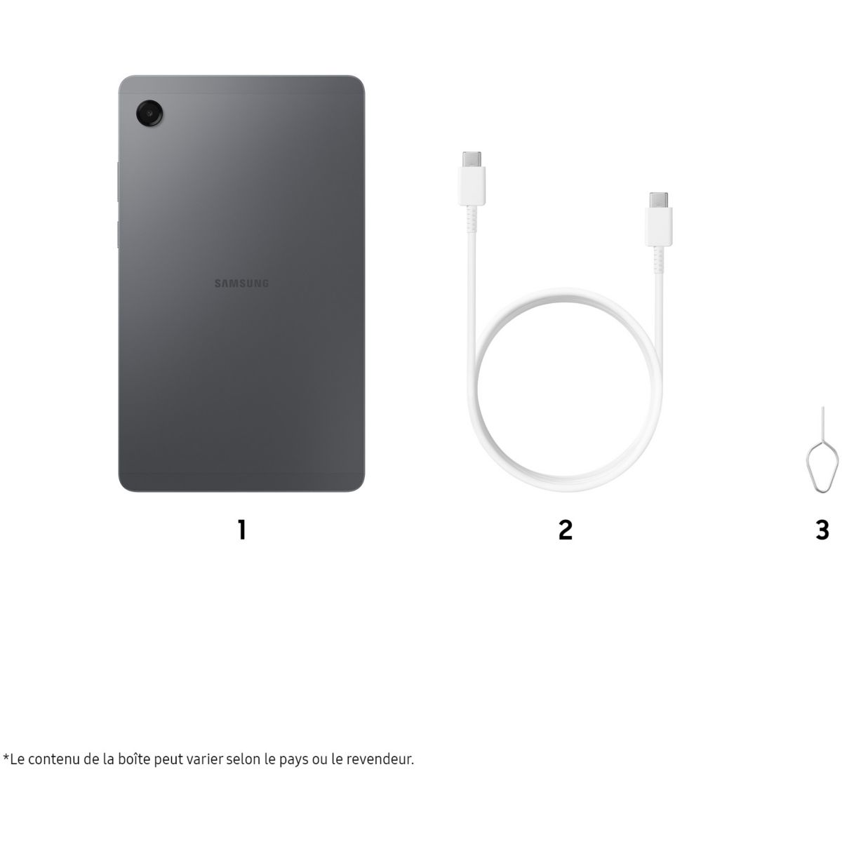 Tablette Android Galaxy Tab A11 Wifi 128Go Gris gris, SAMSUNG