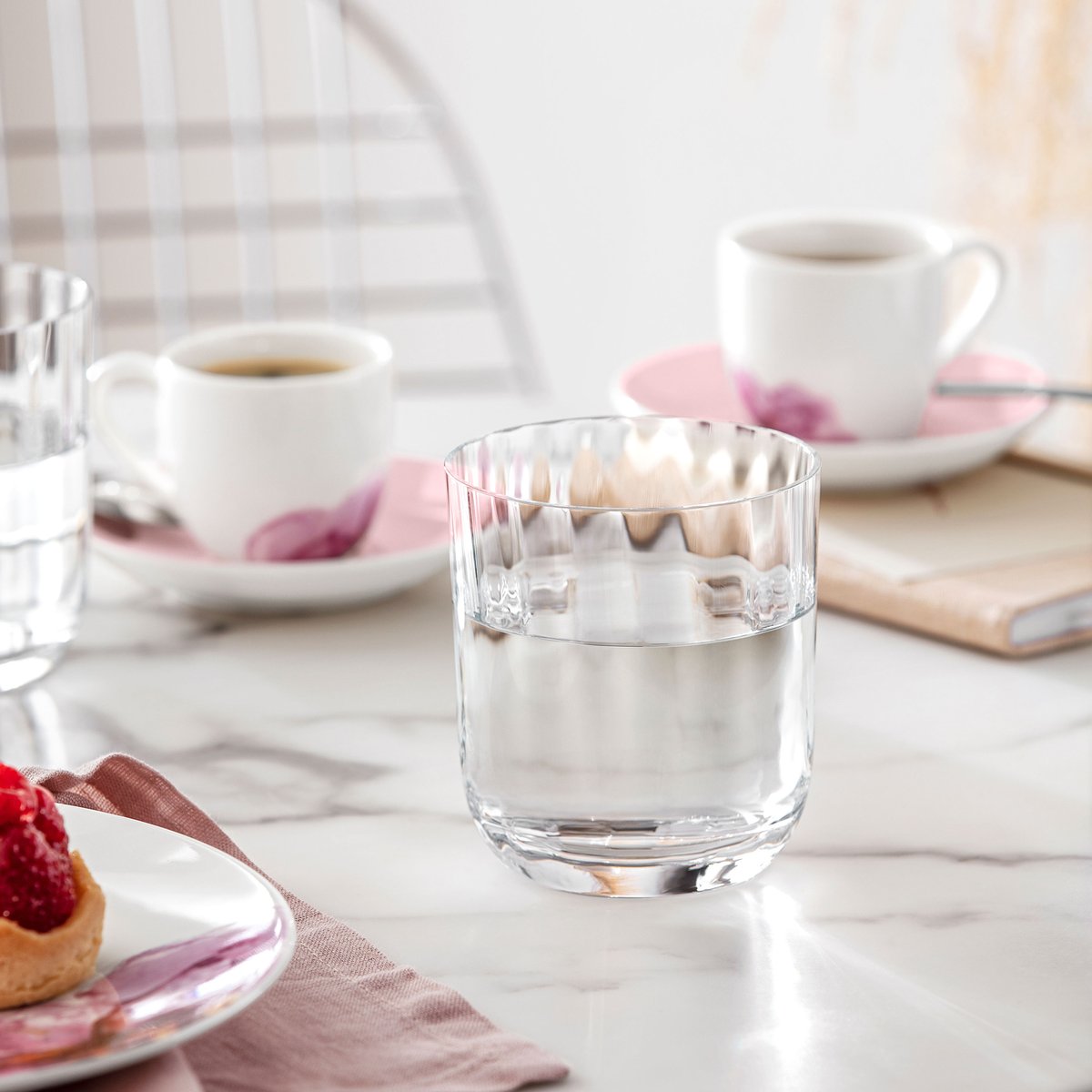 Gobelet À Eau, Set 4Pcs ROSE GARDEN transparent, VILLEROY & BOCH