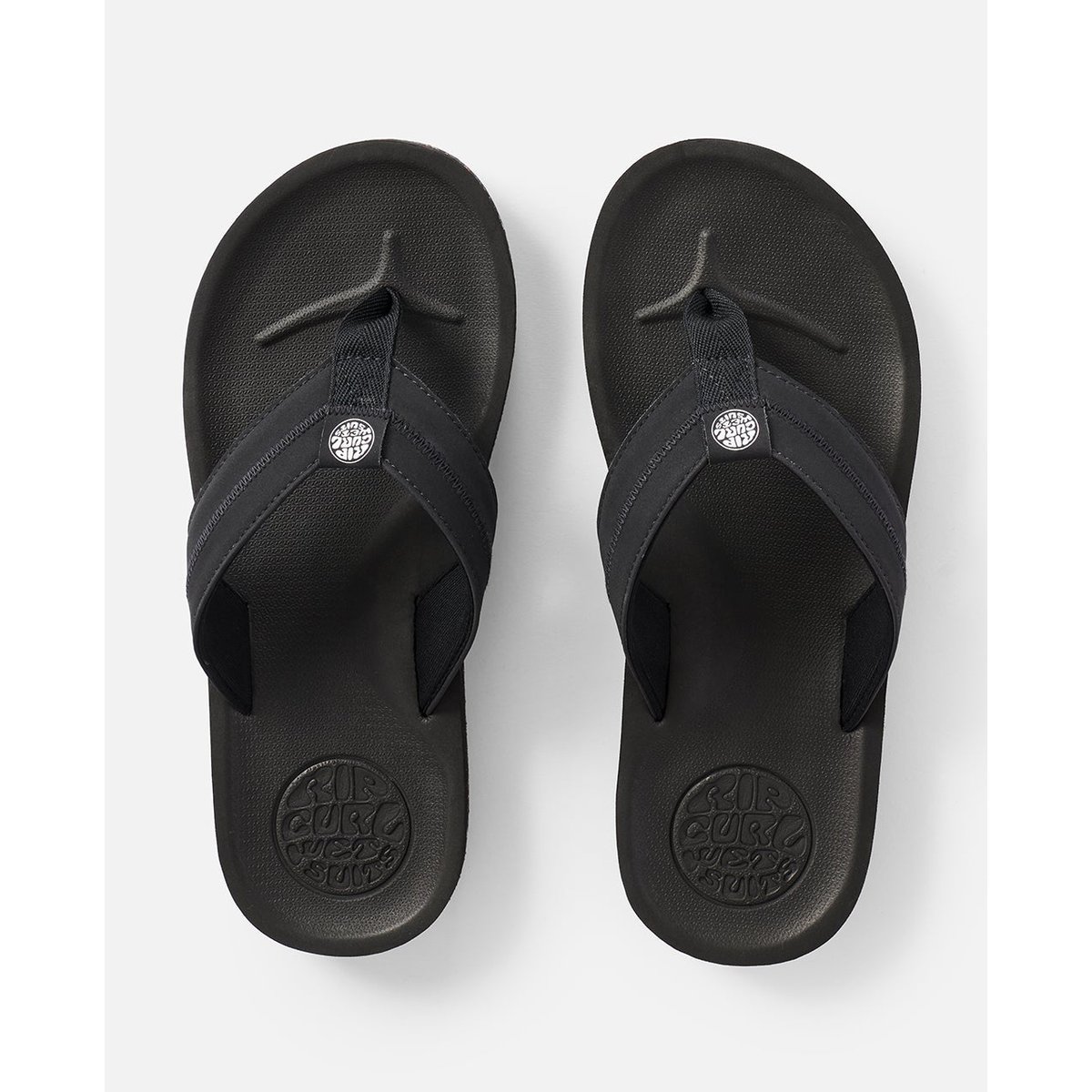 Tongs Omega Renoprene black, RIP CURL