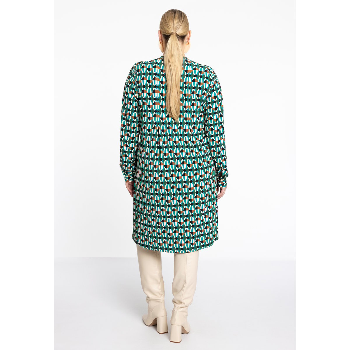 Robe imprimée multicolore, YOEK