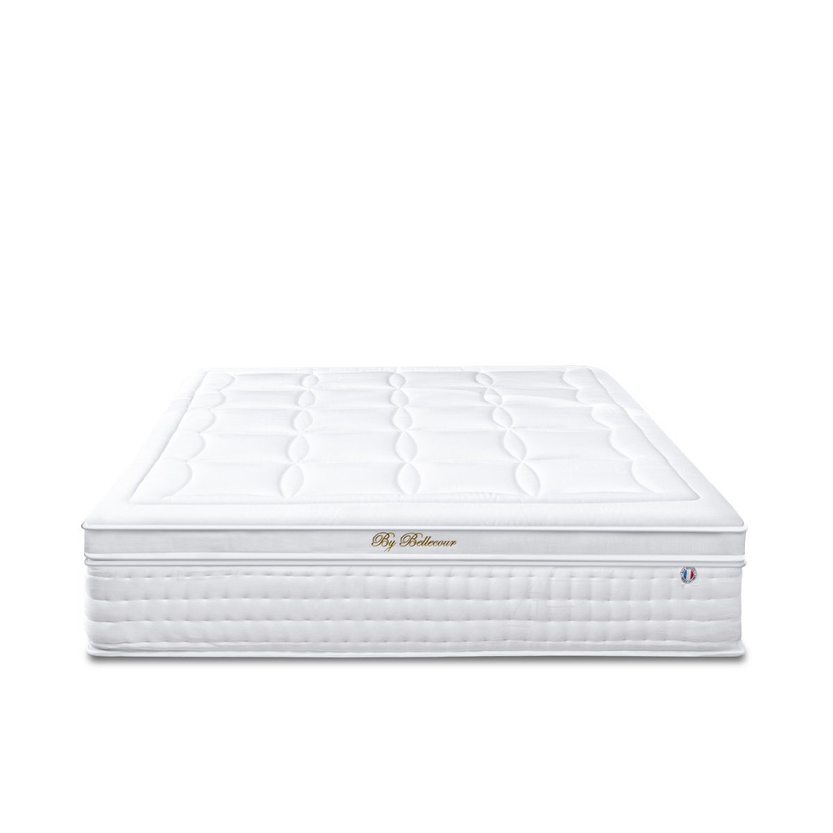 Matelas Mousse Empereur 90x190 cm Accueil Mémoire de forme blanc, BELLECOUR