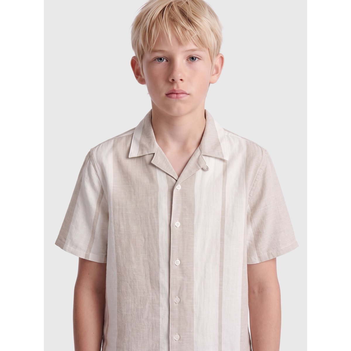 Chemise vintage khaki, ONLY & SONS JUNIOR