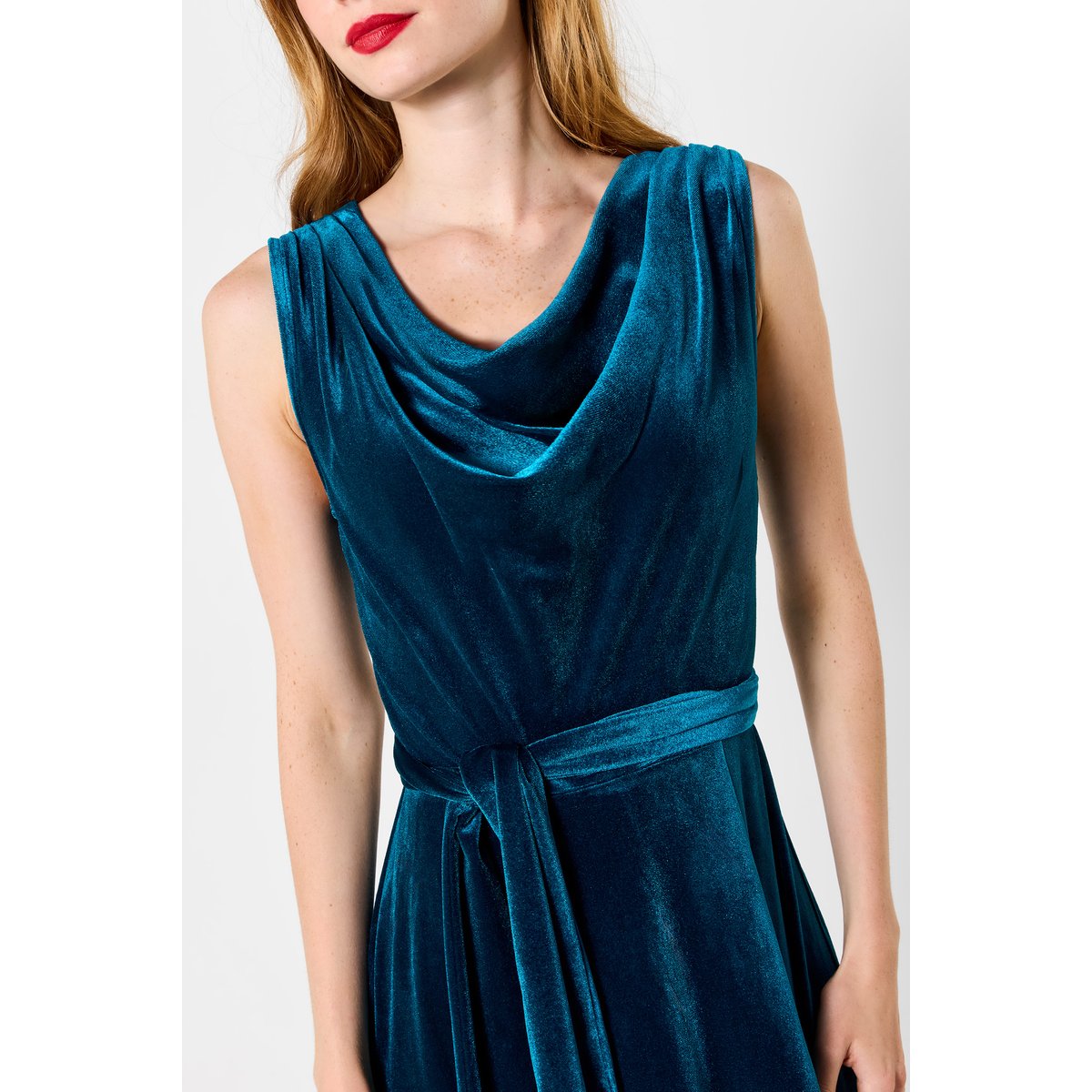 Robe Remarquable Col Bénitier en Velours autres, JOE BROWNS