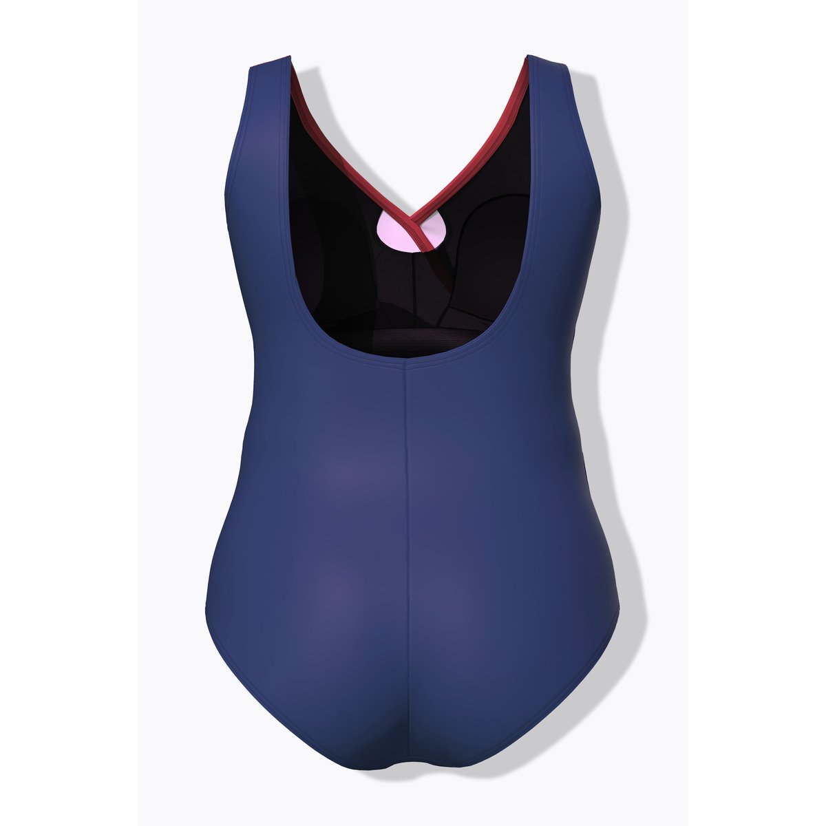 Maillot de bain avec dégradé de couleurs. marine, ULLA POPKEN