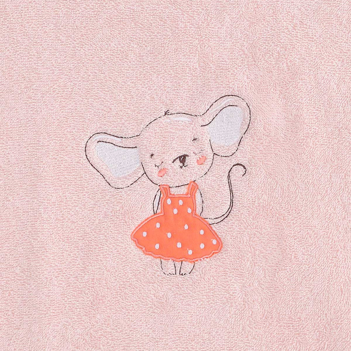 Cape de bain MOUSE TITINE poudre, SENSEI MAISON