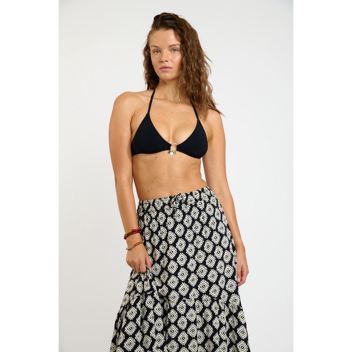 Jupe Lolly - SARONG noir, BANANA MOON