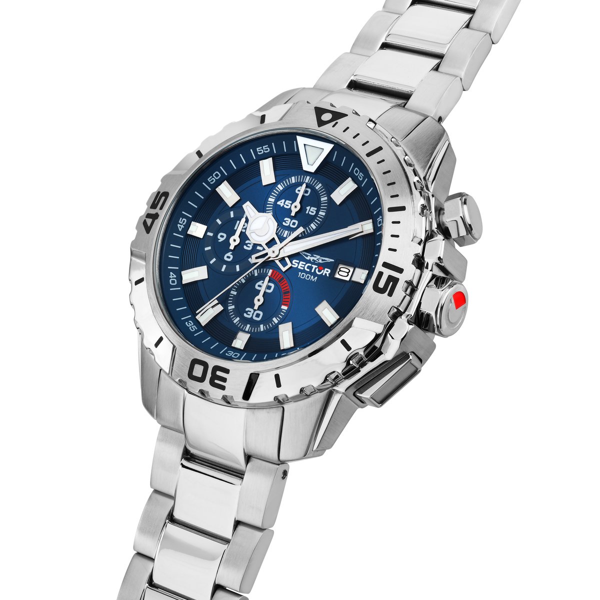 Montre-chronographe LEGEND bleu, sunray, SECTOR
