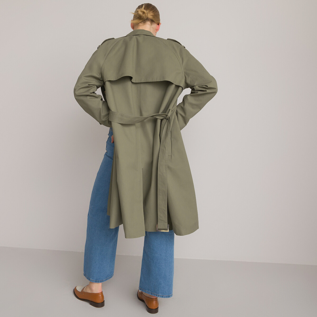 Signatures Ferdinand Cotton Trench Coat khaki green, LA REDOUTE COLLECTIONS
