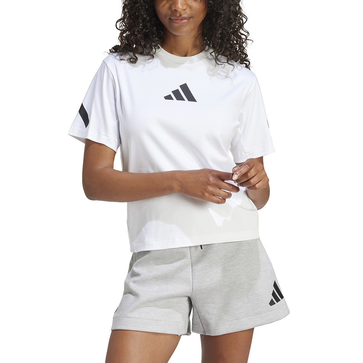 T-shirt Z.N.E. blanc, ADIDAS SPORTSWEAR