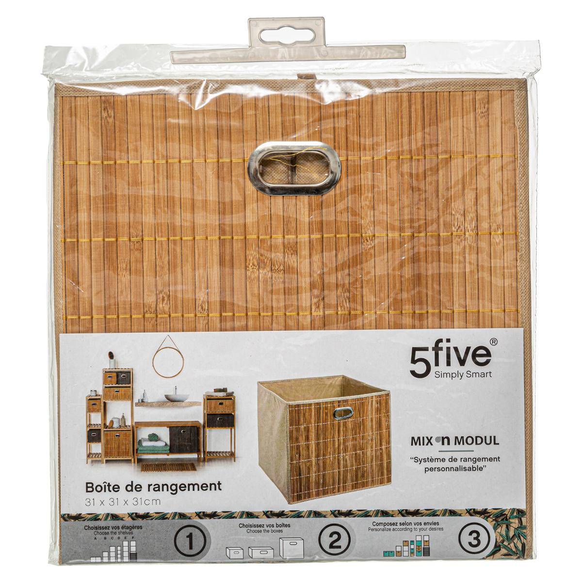 Panier lattes MIX' N MODUL marron, 5FIVE SIMPLY SMART