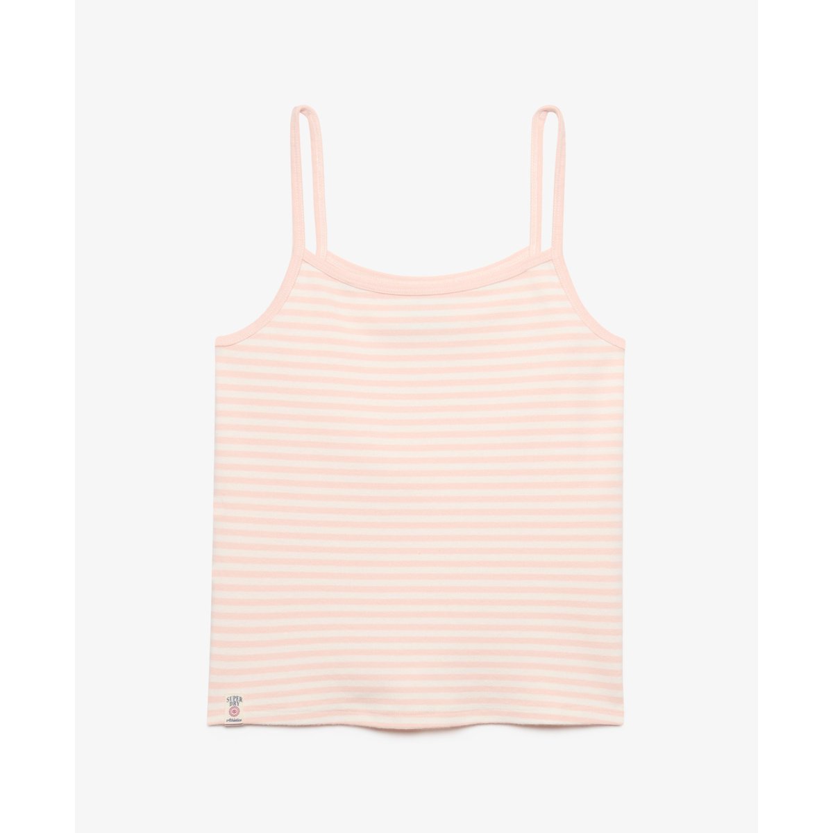 Débardeur Athletic Essentials Rayé Coupe Ajustée rayures rose poudré, SUPERDRY