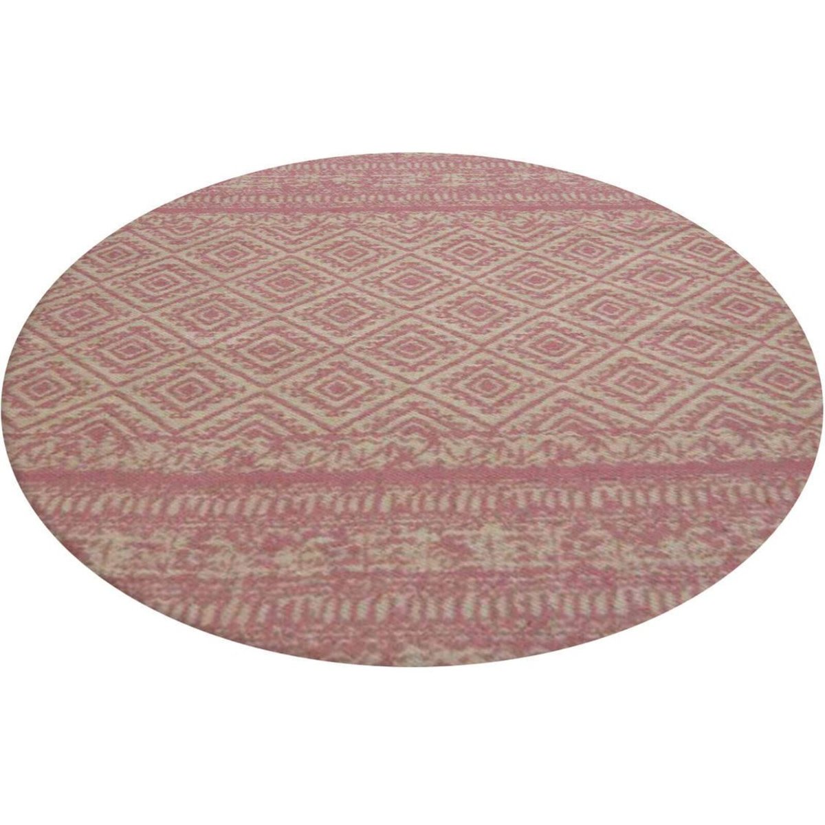 Tapis extérieur fait main, ENSOLEILLE rose, ARTE ESPINA