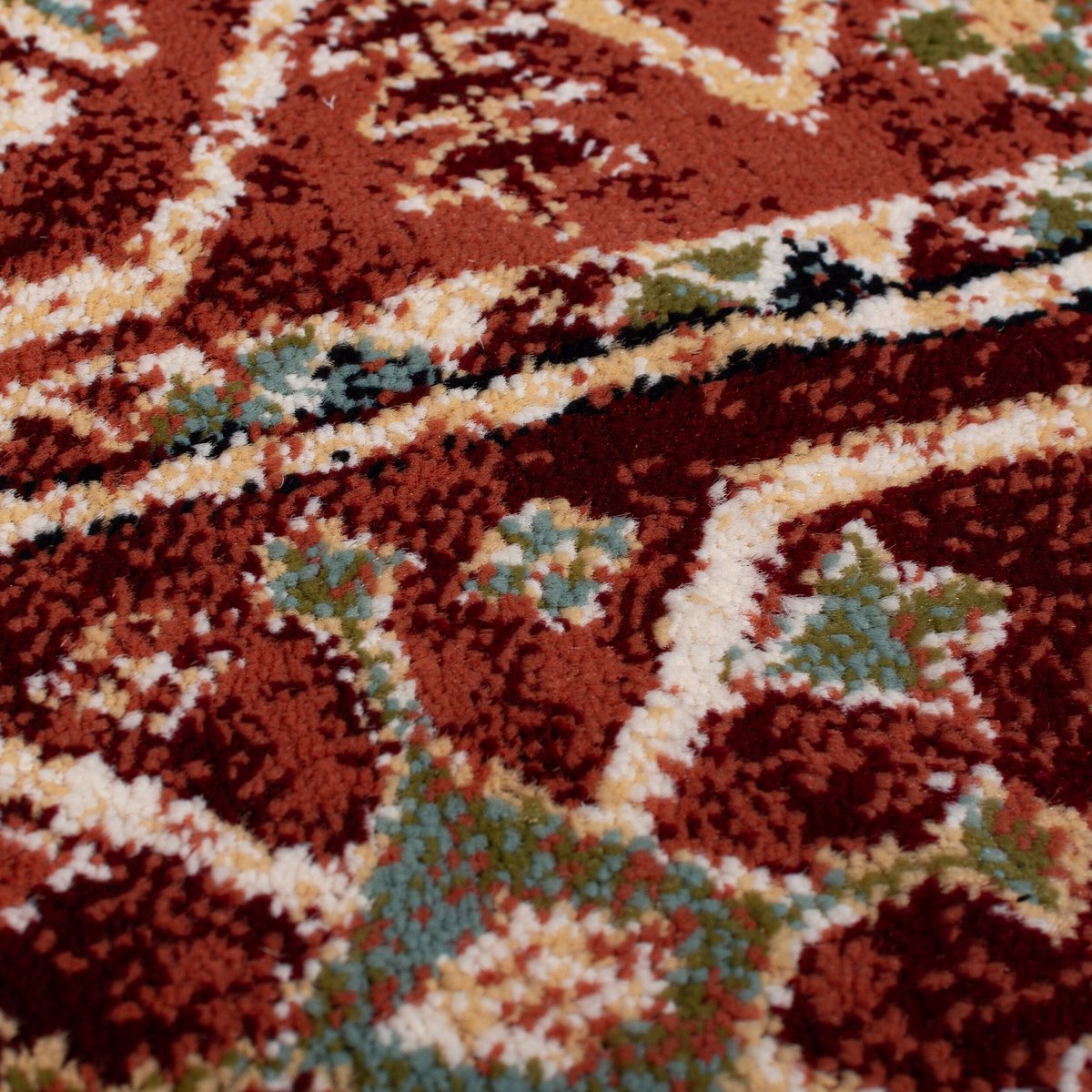 Tapis vintage GILLINGHAM rouge, FLAIR RUGS