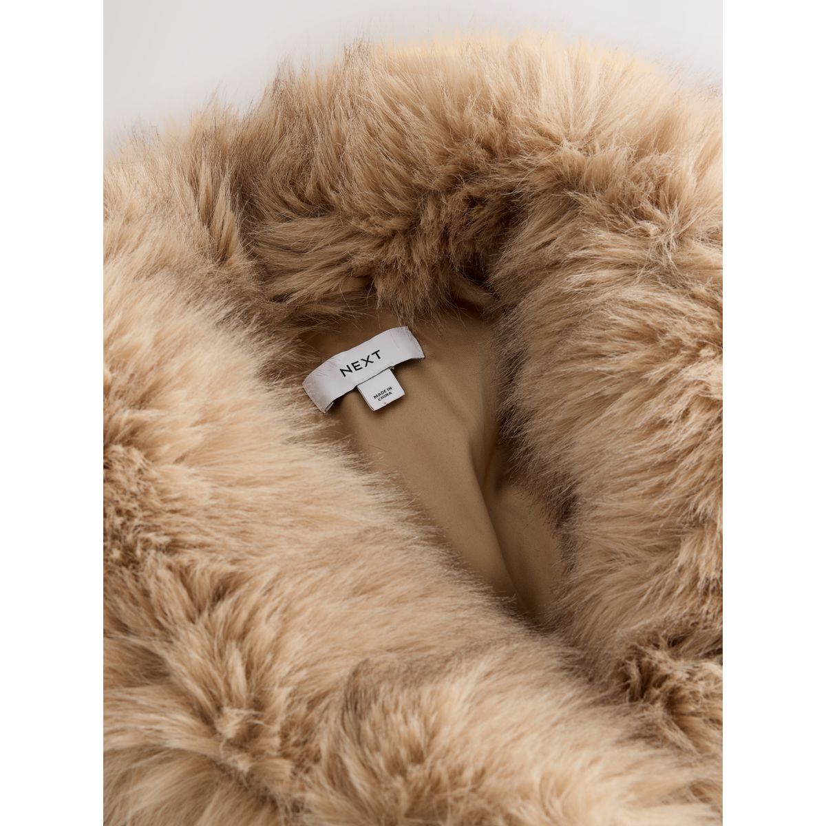 Veste en imitation fourrure naturel, NEXT