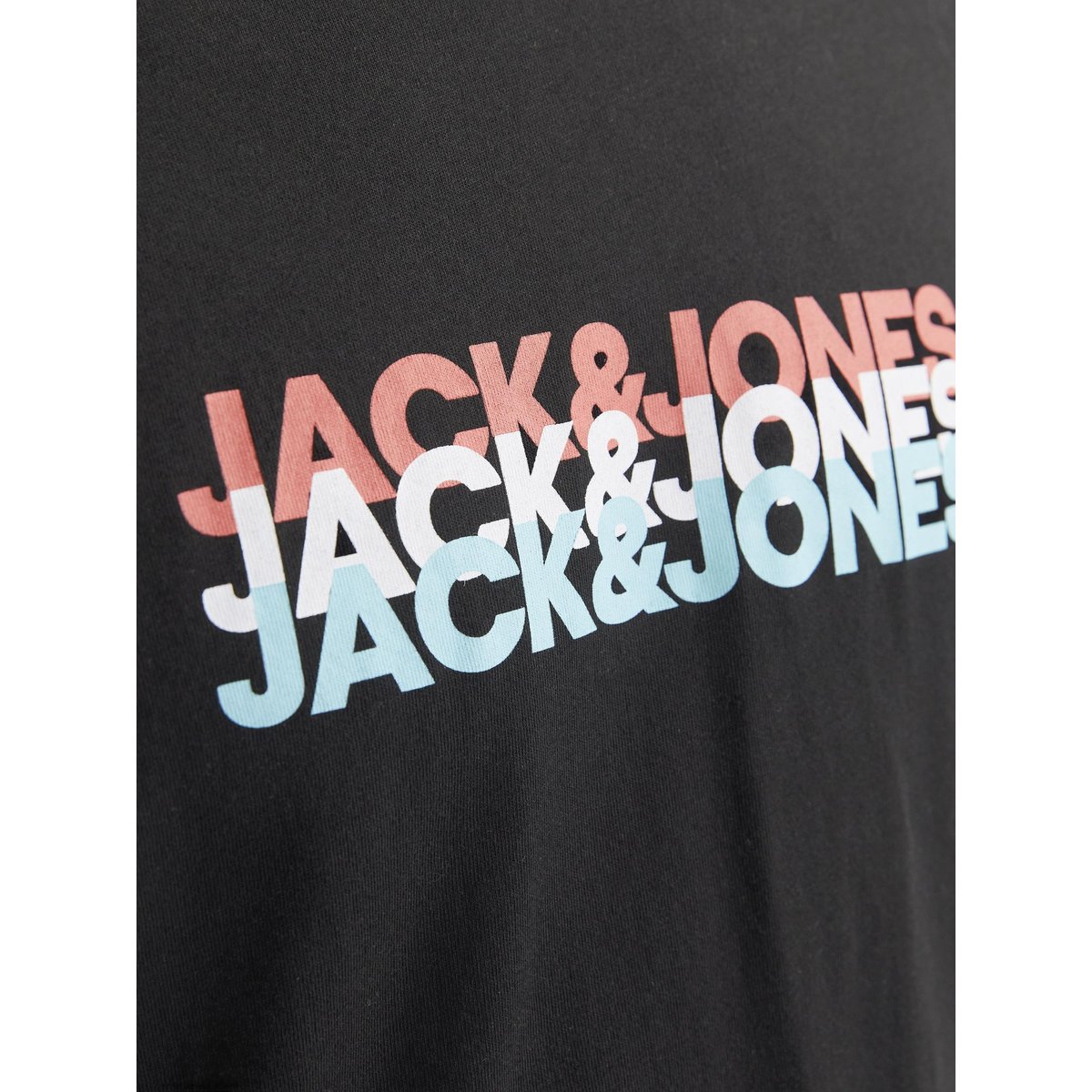 T-Shirt noire - black, JACK & JONES