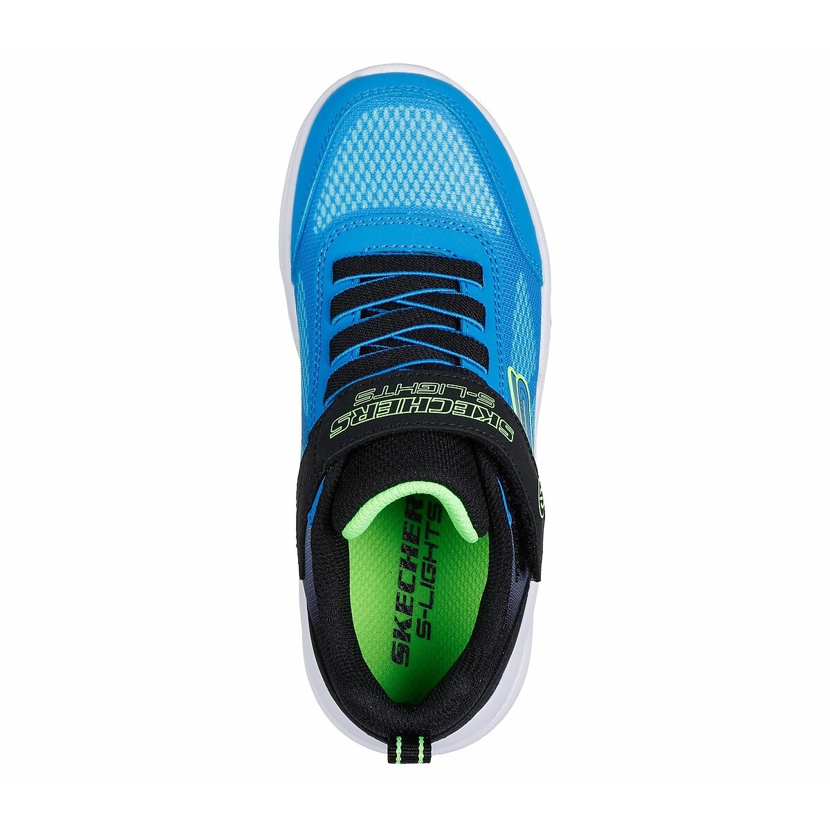 Basket lumineuse Meteor-Lights - Krendox bleu/noir, SKECHERS