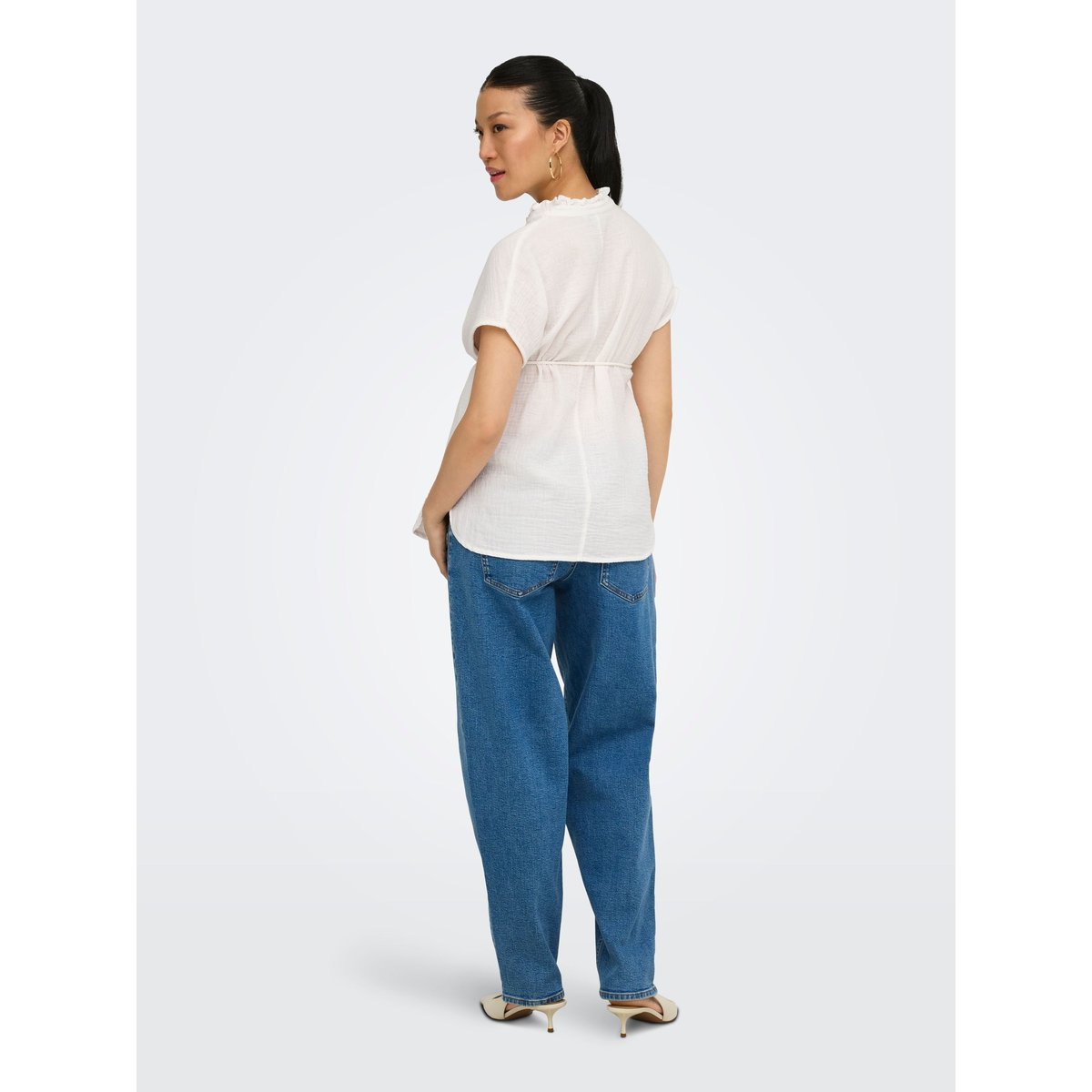 Blouse cloud dancer, ONLY