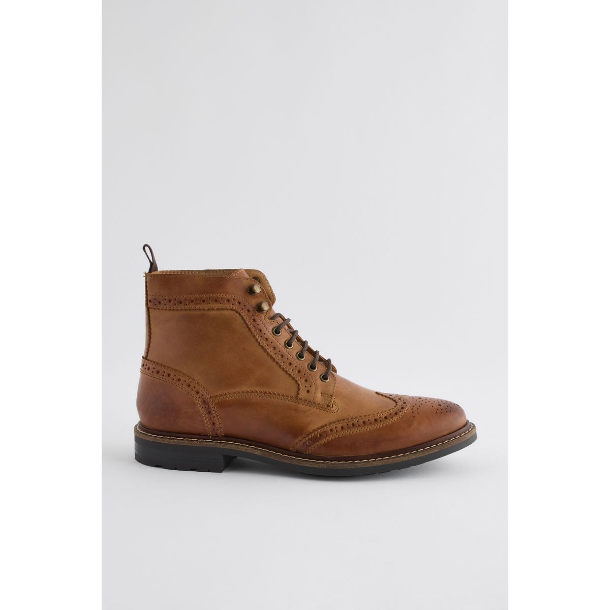 Bottines richelieu marron fauve, NEXT