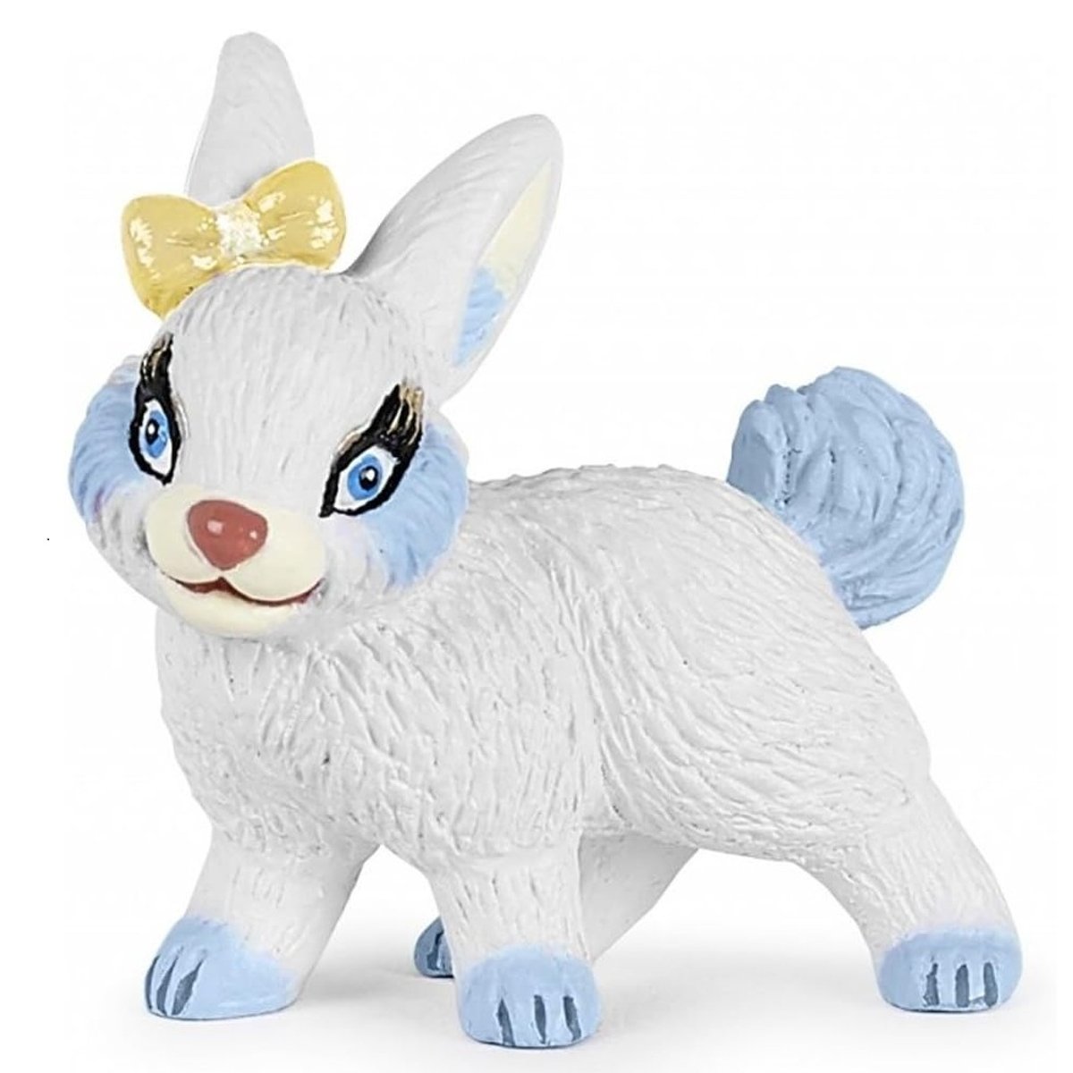 Figurine chat Papillon bleu, PAPO