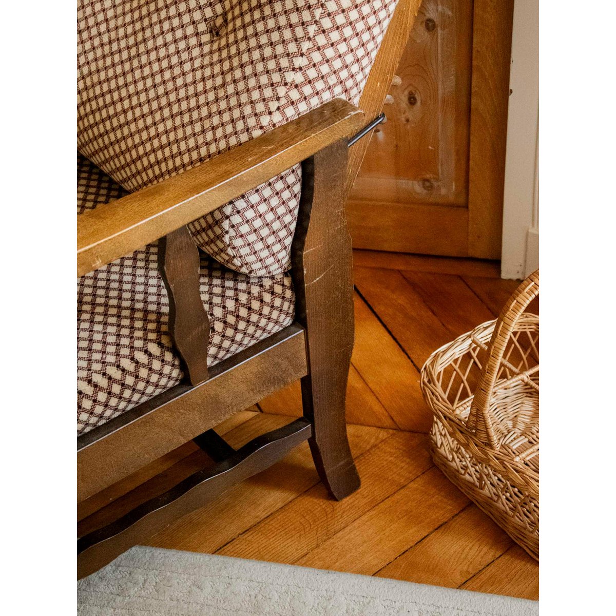 Fauteuil pliable et ajustable Ernest N°1076 - Bon état marron, DEBONGOUT