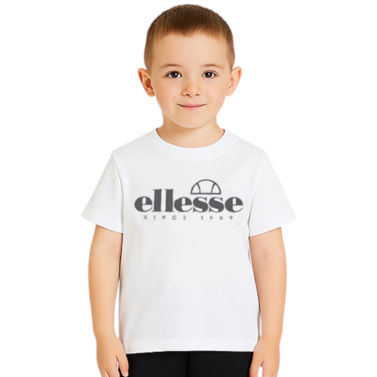 Lot de 2 t-shirts manches courtes et short PLAYGROUND noir, ELLESSE
