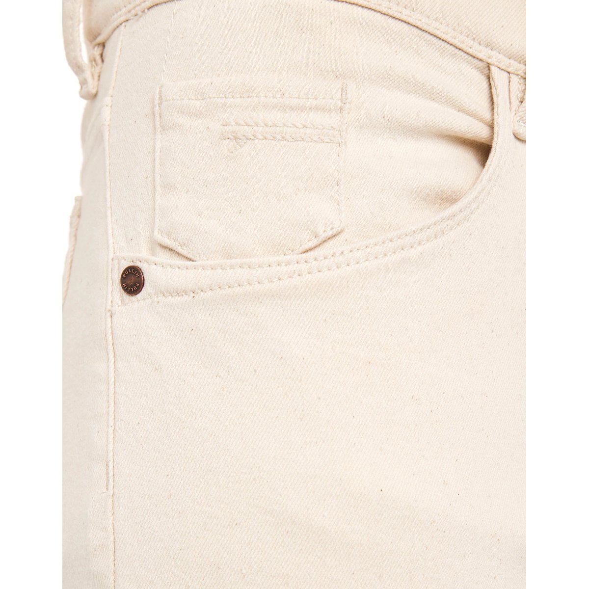 PANTALON TAPERED NATURAL blanc, PULLIN