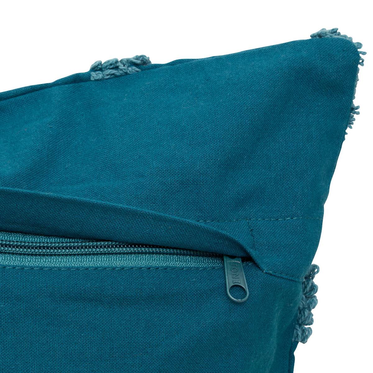 Coussin carré HOMY petrol, ATMOSPHERA