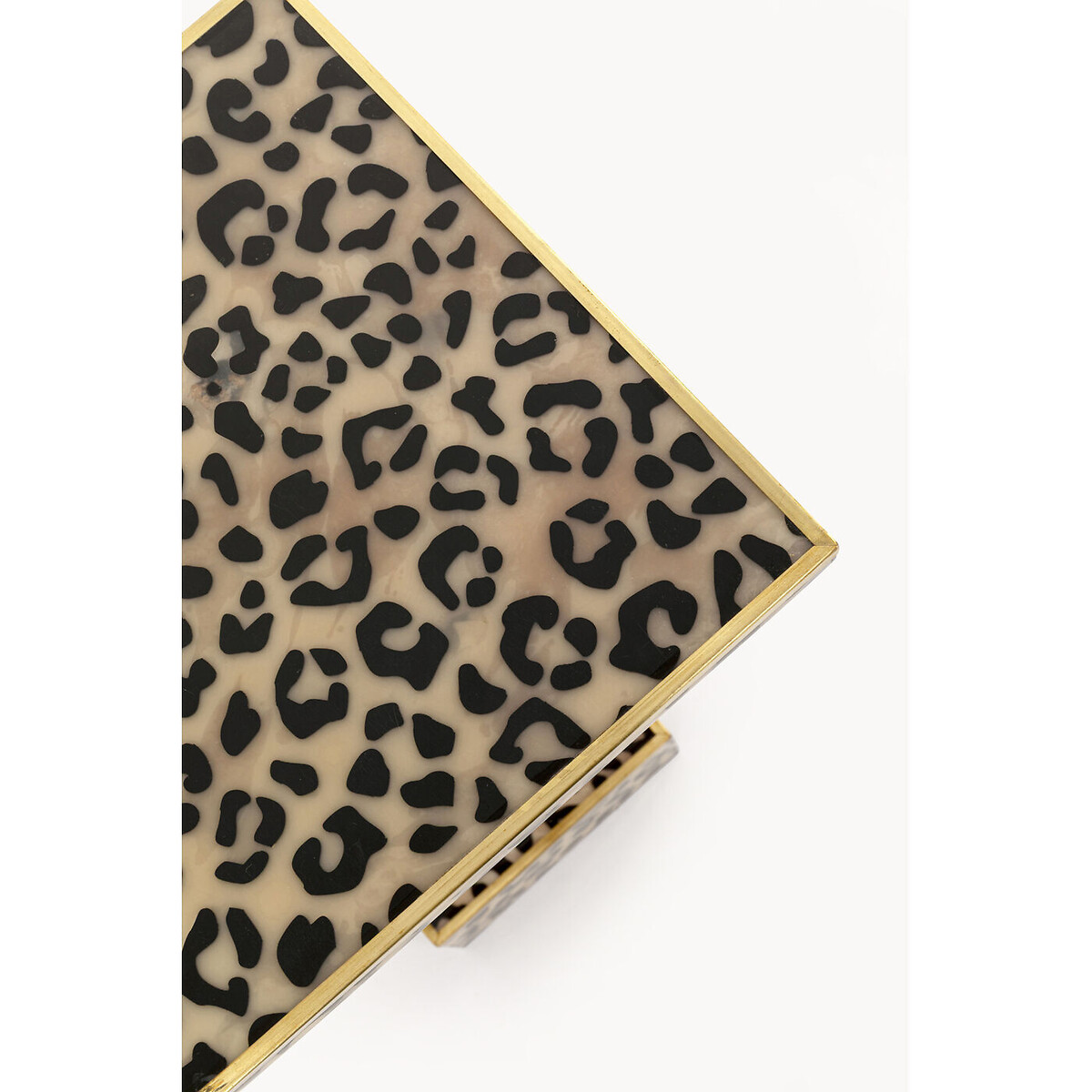 Beistelltisch Leo 25x25cm braun, KARE DESIGN