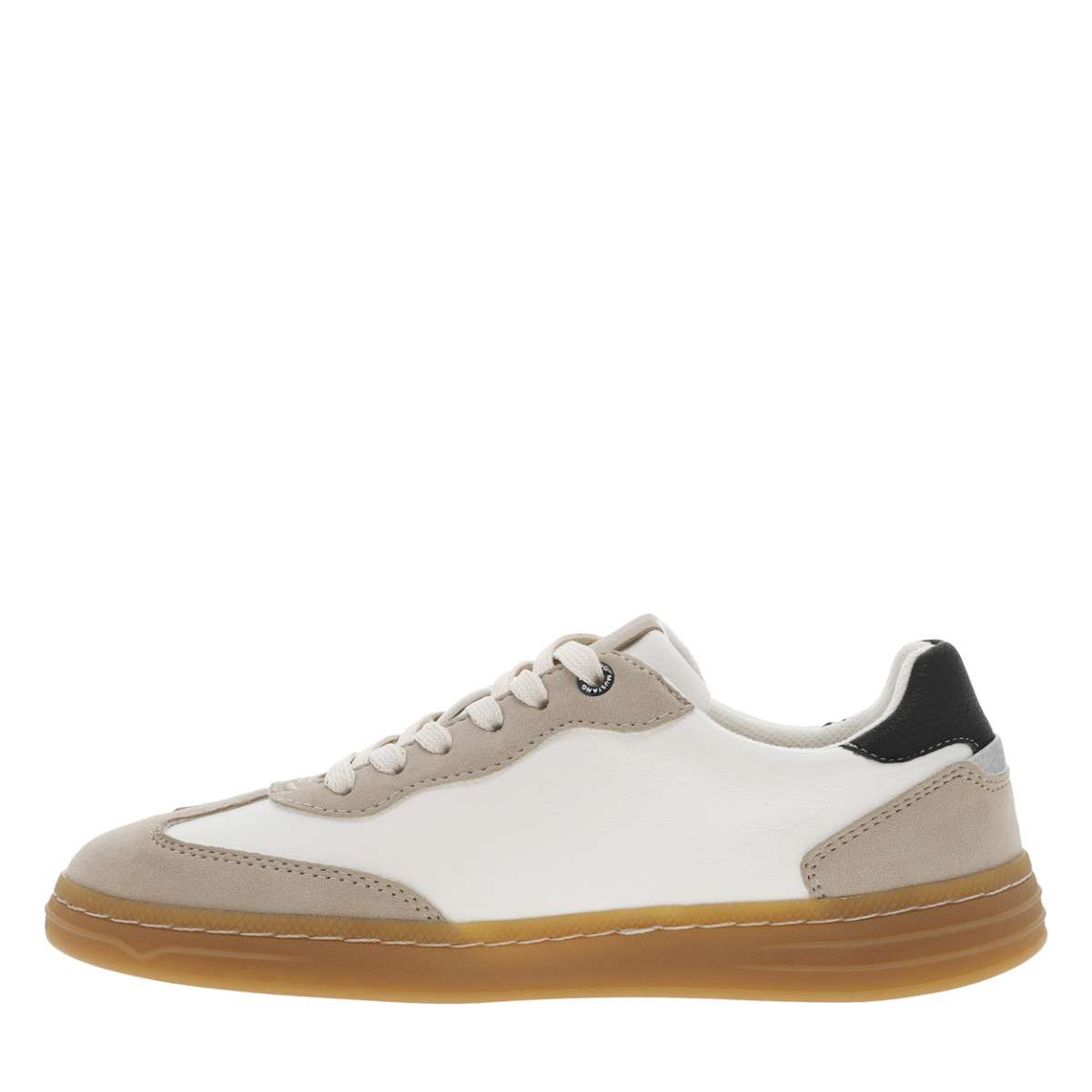 Tennis talon plat blanc, MUSTANG