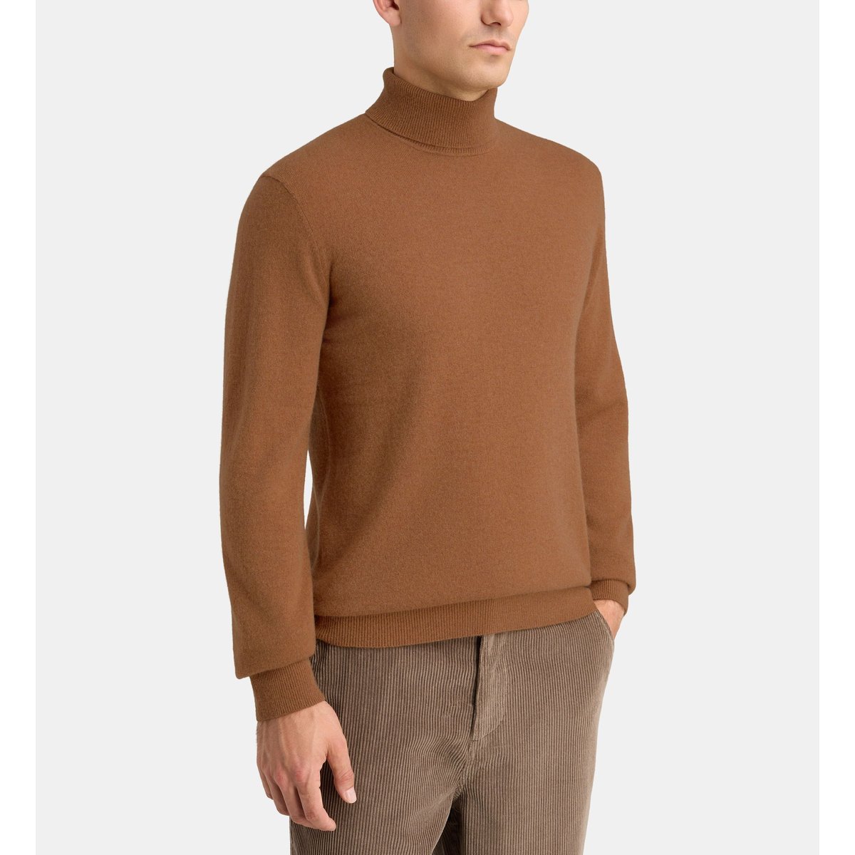 Pull uni nachrol cachemire noisette, GALERIES LAFAYETTE