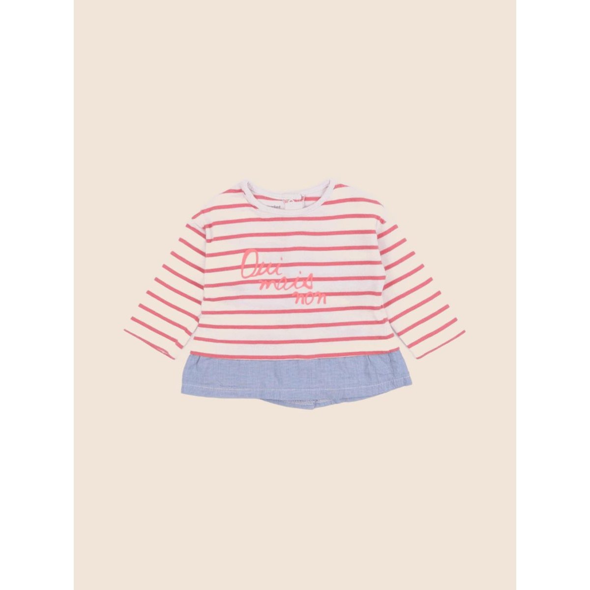 Tee-shirt - Très bon état bleu, rose, VERTBAUDET