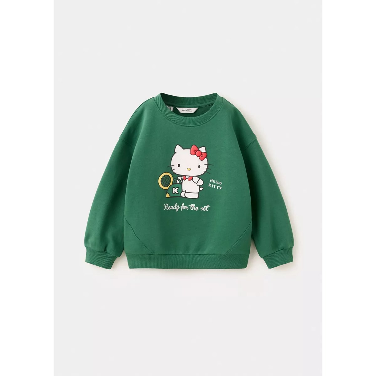 Sweat-shirt Hello Kitty vert, MANGO BABY