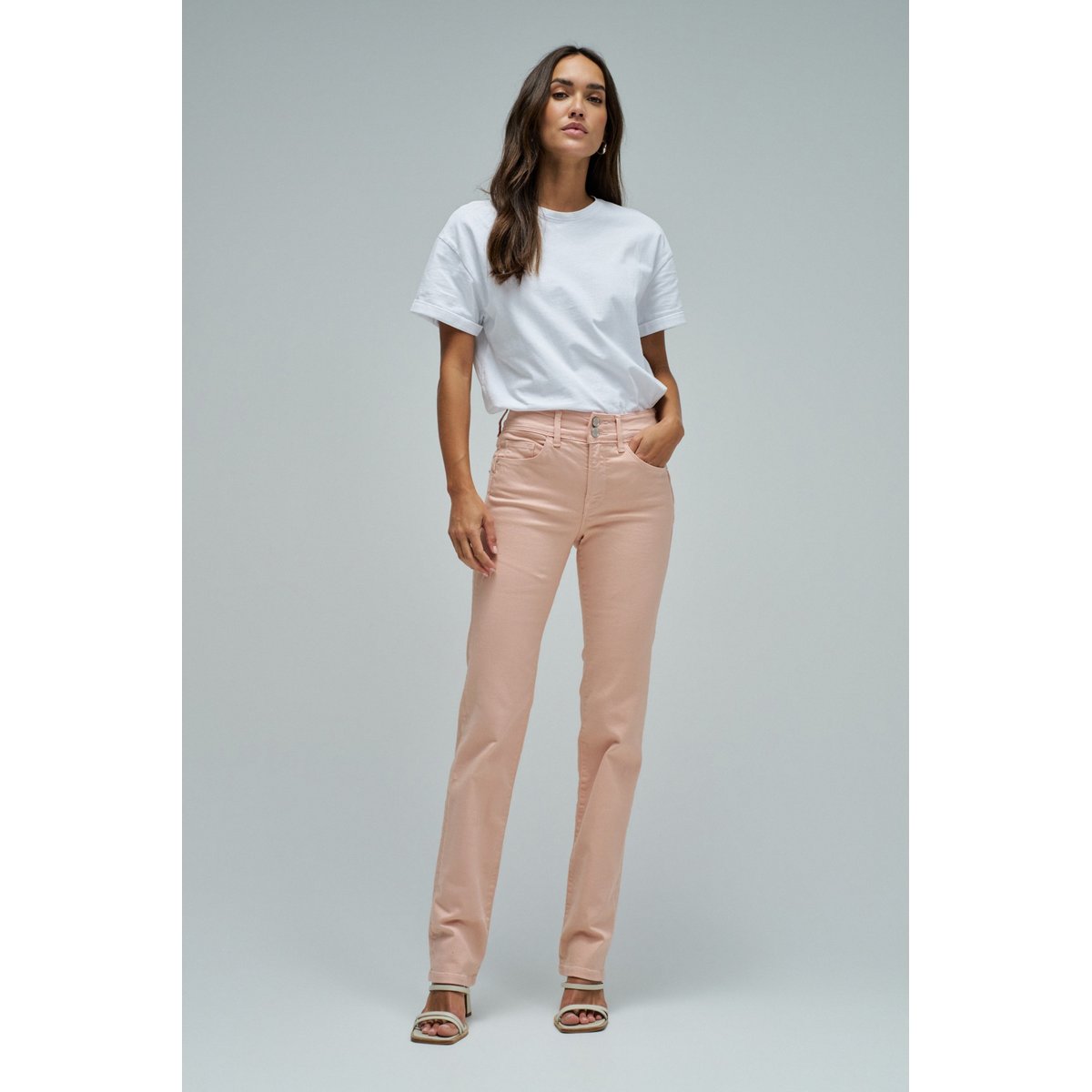 JEAN SECRET PUSH IN SLIM rose, SALSA JEANS