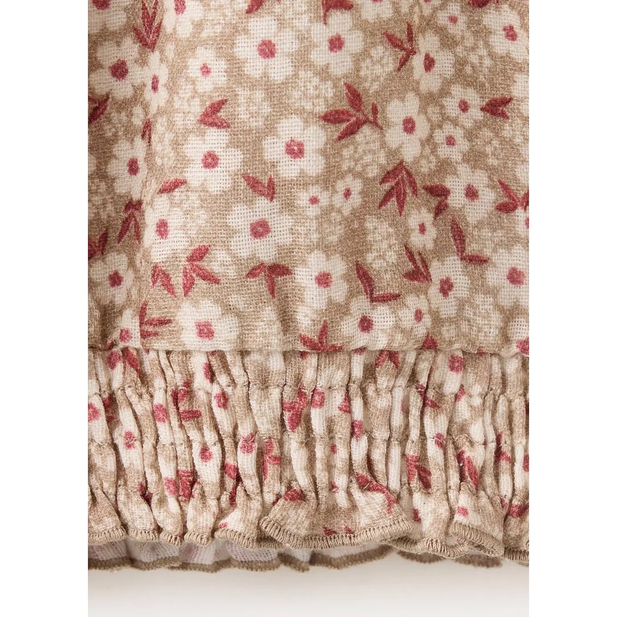 Blouse en imprimé floral beige, MANGO KIDS
