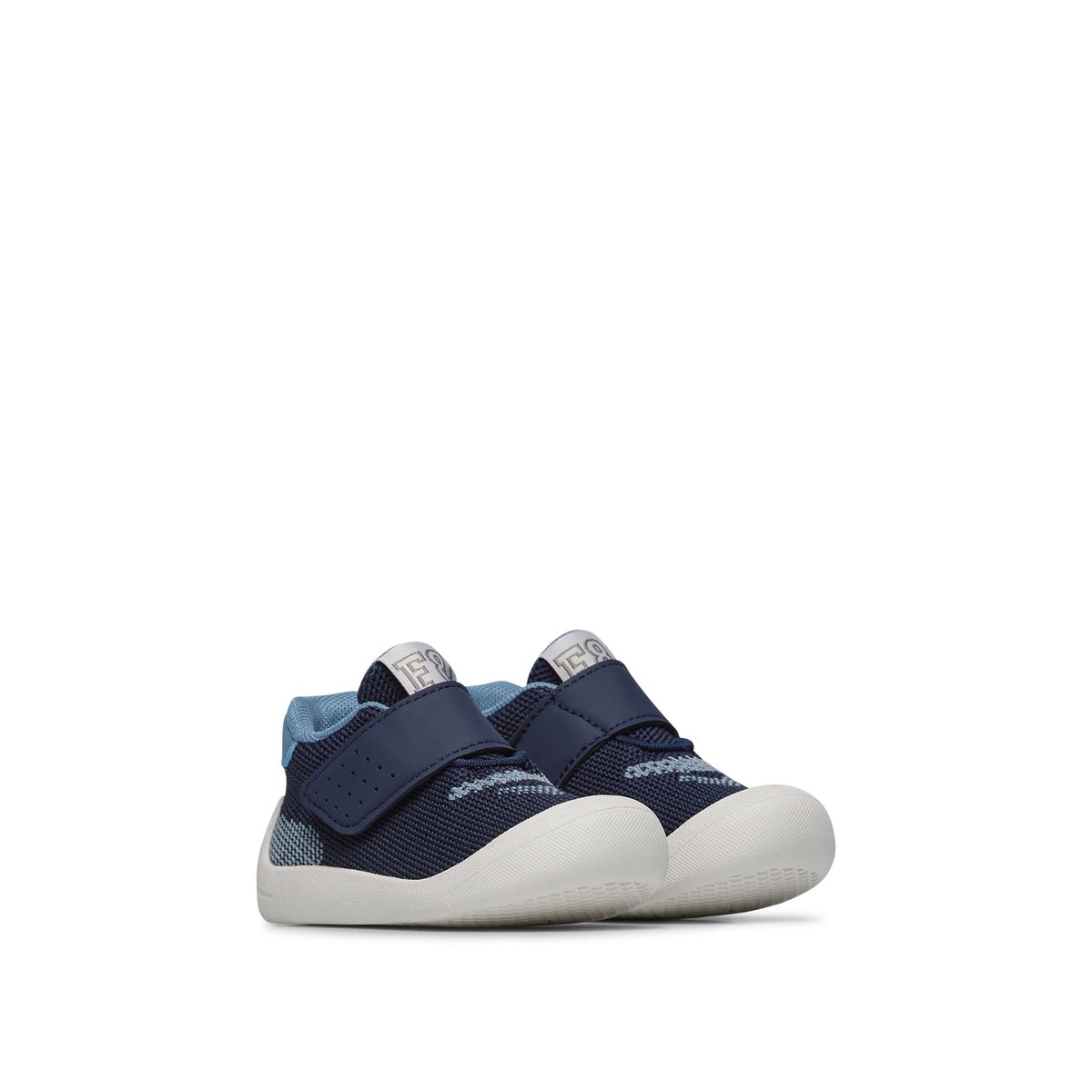 Chaussures premiers pas en similicuir et tissu FREE VL. marine, FALCOTTO