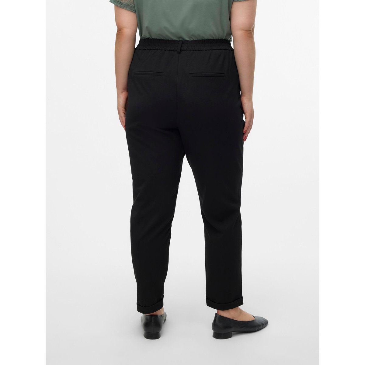 Pantalon VMCMAYA Taille moyenne Pantalons noire - black, VERO MODA