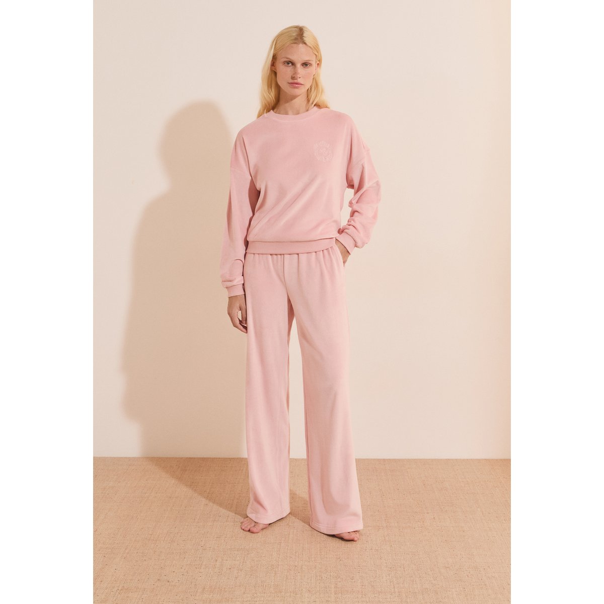 ETAM 2 PIECES RIVKA - PYJ 2PCS rose, ETAM