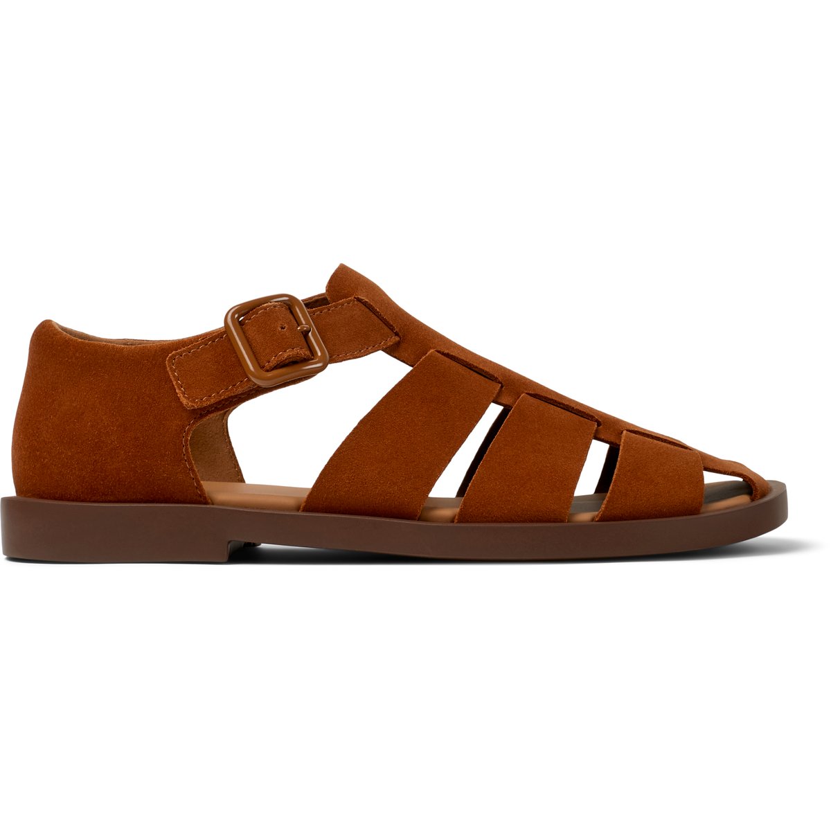 Sandales Cuir DON marron moyen 1, CAMPER