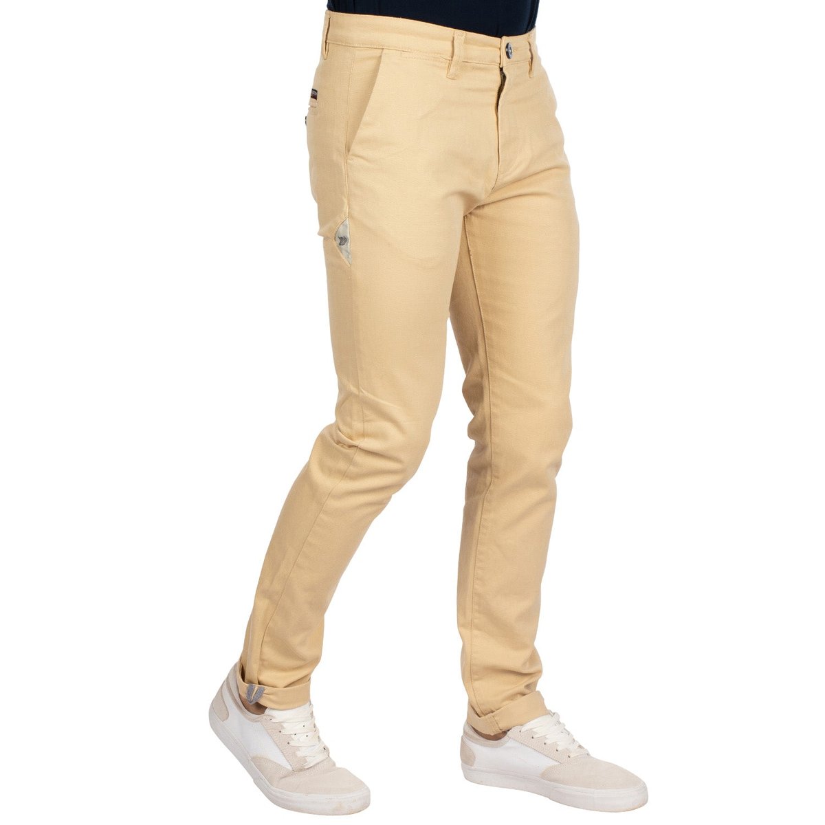 Pantalon chino chevron unity beige, SHILTON